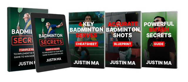 justin ma badminton secrets mockup